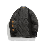 Varsity Jacket Vintage Baseball Uniform Cotton Clothes Cotton-Padded Jacket