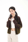 Unisex Jacket Autumn Mink Cardigan Sweaters Women's Clothing