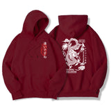 The Harajuku Dragon Funny Pattern Hoodie Female Fashion