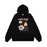 Men Hoodie Letter Print Sweatshirt Men's Loose Hooded Sweatshirt Spring and Autumn