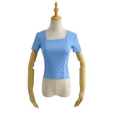 Women T-Shirt Short-Sleeved T-shirt Women's Short Summer
