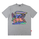 Men's T Shirt Short-Sleeved T-shirt Men's and Women's Ins Loose