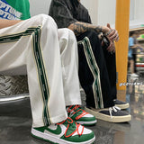 Men Sweatpants Men's Spring and Autumn Ins Straight Loose Sports