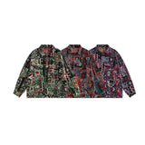 Unisex Jacket Autumn Vintage Jacquard Coat Women's Clothing