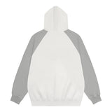 Men Hoodie Hooded Sweater Boys Spring and Autumn Letter Embroidery Casual Loose Long Sleeve