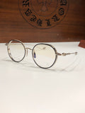 CHH Chrome Hearts Glasses Ultra Light Retro Literary Flat Mirror Myopia Glasses Frame
