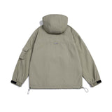 Unisex Jacket Autumn Double Zipper Hooded Jacket