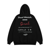 Men Hoodie Letter Printed Hoodie Men Spring and Autumn Leisure Loose Long Sleeve