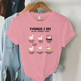 Funny Animal Duck T Shirt for Women I
