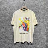 Purple Brand T Shirt Short Sleeve T-shirt Blouse