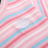 Women Sweater Short Sleeve Knitwear Women's Summer Casual round Neck Multicolor