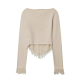Women Sweater Women's Spring and Autumn Casual Bottoming Sweater