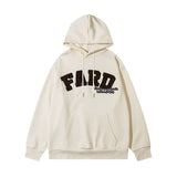 Men Hoodie Hooded Men Loose Pullover Outerwear Vibe Embroidery