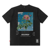 Men T Shirt Printed Fashion Brand Short Sleeve T-shirt Men and Women Couple Loose