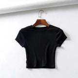 Women T-Shirt Short T-shirt Women's Short-Sleeved Summer Top