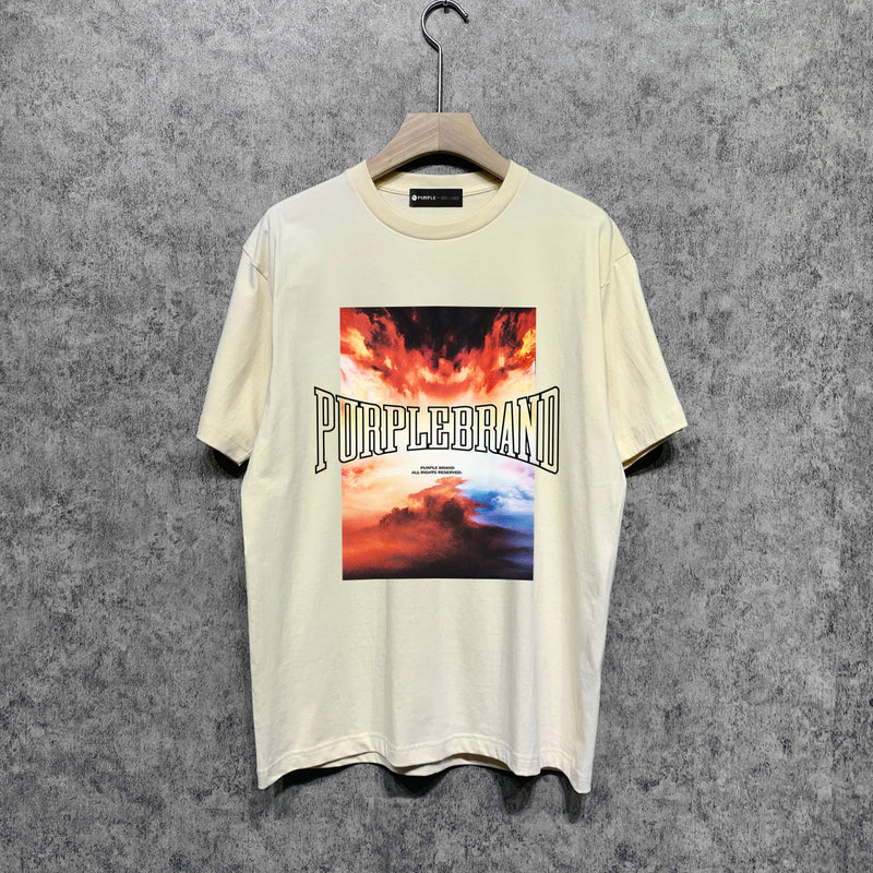 Purple Brand T Shirt Short Sleeve T-shirt Blouse