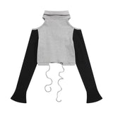 Women Long Sleeve T-Shirt Long Sleeve T-shirt Girls Short Cotton