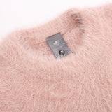 Women Sweater Women's Ins Casual Autumn Crew Neck Sweater Knitted