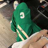 Men Sweatpants Waffle Workwear Men's Summer Sports Pants Loose Casual