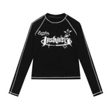 Women Long Sleeve T-Shirt Printed Long Sleeve T-shirt for Women Autumn