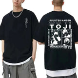 Japanese Anime Jujutsu Kaisen Fushiguro Toji Graphic T-shirt