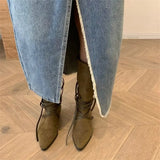 Women Skirt Vintage Denim Skirt Skirt