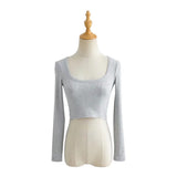 Women T-Shirt T-shirt Top Women's Spring Long Sleeve