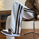 Men Sweatpants Corduroy Pants Men's Spring and Autumn Straight Loose Casual