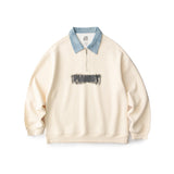Unisex Hoodie Vintage Printed Loose Lapels Sweatshirt Men's and Women's Tops