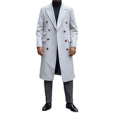Men Jack Autumn and Winter Trench Coat Long Men's Jacket