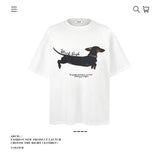American vintage street T-shirt pure cotton retro men's summer loose half sleeve