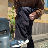 Men Sweatpants Corduroy Pants Men's Winter Overalls Casual Pants