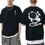 Japanese Anime Jujutsu Kaisen Fushiguro Toji Graphic T-shirt