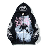 HS Hoodie Dinosaur Keel Printing