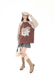 Unisex Jacket Fall Letter Print Sweatshirt Women's Clothing