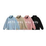 Unisex Jacket Autumn Letter Print Jacket for Girls