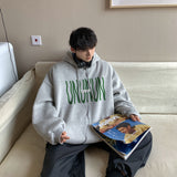 Men Hoodie Hooded Sweater Men Autumn Winter Coat Loose Fashion Brand