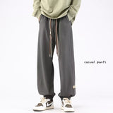 Men Sweatpants Basketball Shorts Men's Casual Ankle-Tied Harem Men's Pants
