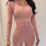 Women Long Sleeve Shirt Suit Sweater Long Sleeve Women's Trousers Casual