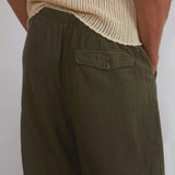 Men Pant Autumn Cotton Linen Men's Trousers Casual
