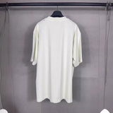 Men T-shirts make old short-sleeved T-shirts loose and casual