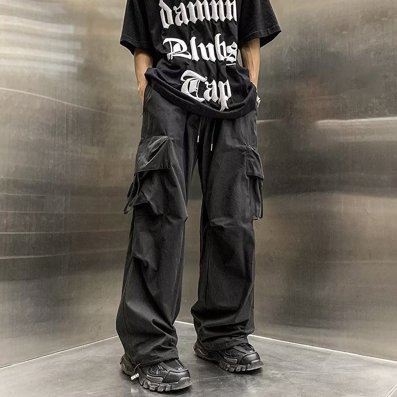 Men Sweatpants Casual Pants Men's Summer Drawstring Jogger Pants Loose