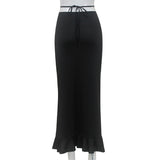 Women Desses Skirt Low Waist Elegant Dress