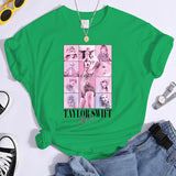 Graphic Printing T-Shirts For Women Short Sleeve Fun