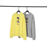 Palm Angle Hoodie Spring and Autumn Palm Angels Pirate Bear Flag Printed Hoodie
