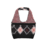 Women Vest Halterneck Vest Girls' Summer Outer Wear Sling Short Top