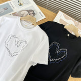 Women's T-Shirt Summer Loose Top T-shirt Short-Sleeved T-shirt