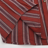 Men Long Sleeved T Shirt Vertical Striped Long Sleeve Shirt Outer Wear Men's Spring and Autumn Loose Casual