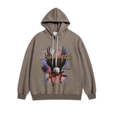 Men Long Sleeve Shirt Vintage Hiphop Printed Hoodie Men's and Women's Loose All-Match Hoodie