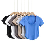 Women T-Shirt Short-Sleeved T-shirt Women's Top T-shirt